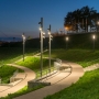 Spotlights & Flood Lights - Pole coupler installation