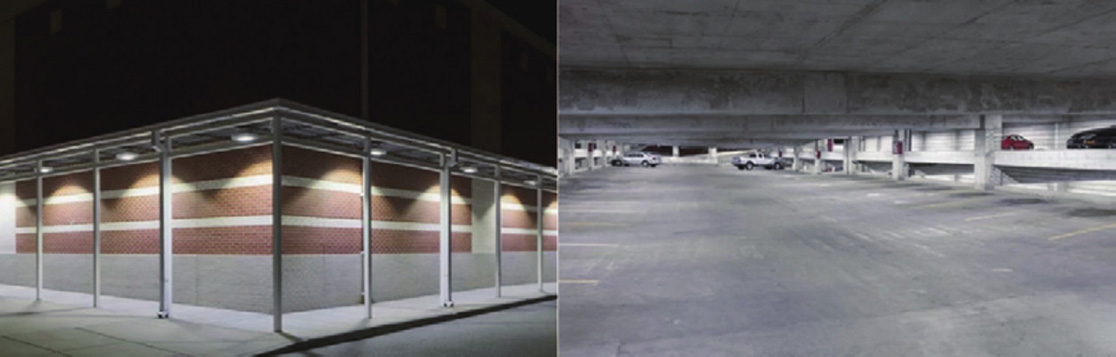 Parking Garage Canopy Light Fixtures
